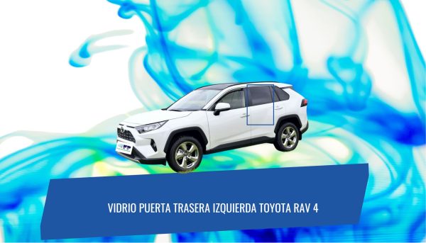 VIDRIO PUERTA TRASERA IZQUIERDA PRIVACE TOYOTA RAV 4 2018-2024  FUYAO