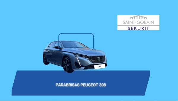 PARABRISAS SENSOR DE LLUVIA/ CAMARA PEUGEOT 308 2021-2024 ORIGINAL OEM SAINT GOBAN SEKURIT