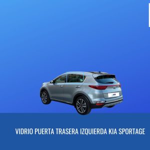 VIDRIO PUERTA TRASERA IZQUIERDA PRIVACE KIA SPORTAGE 2016-2020- FUYAO