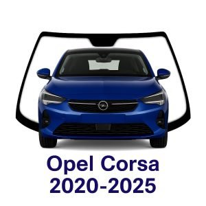 PARABRISAS HOMOLOGADO OPEL CORSA 2020-2025 SENSOR DE LLUVIA -CAMARA SERIGRAFIA ANGOSTA | FUYAO