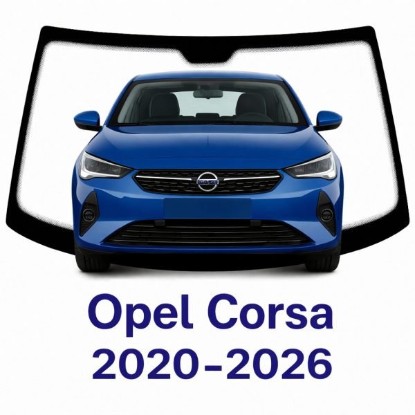 PARABRISAS HOMOLOGADO OPEL CORSA 2020- 2026 SENSOR DE LLUVIA CAMARA SERIGRAFIA ANCHA | FUYAO