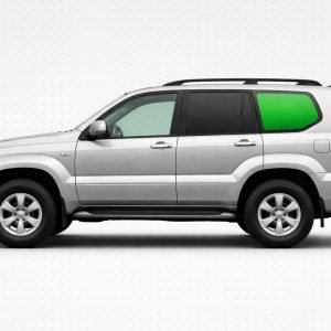 VIDRIO HOMOLOGADO PUERTA TRASERA IZQUIERDA TOYOTA LAND CRUISER PRADO 2002- 2009| FUYAO
