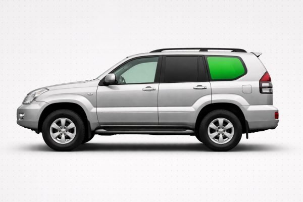 VIDRIO HOMOLOGADO PUERTA TRASERA IZQUIERDA TOYOTA LAND CRUISER PRADO 2002- 2009| FUYAO